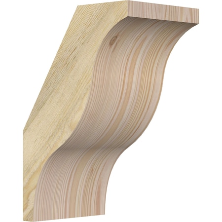 Ekena Millwork 6"W x 8"D x 12"H Funston Rough Sawn Knee Brace, Douglas Fir BRC06X08X12FST00RDF